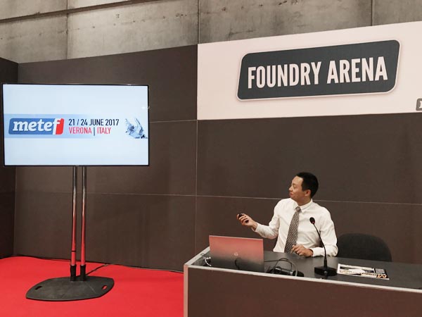 創(chuàng)想儀器國產(chǎn)直讀光譜儀走進意大利！